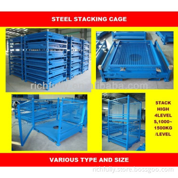 The Newest Storage metal foldable cage pallets